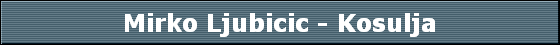 Mirko Ljubicic - Kosulja